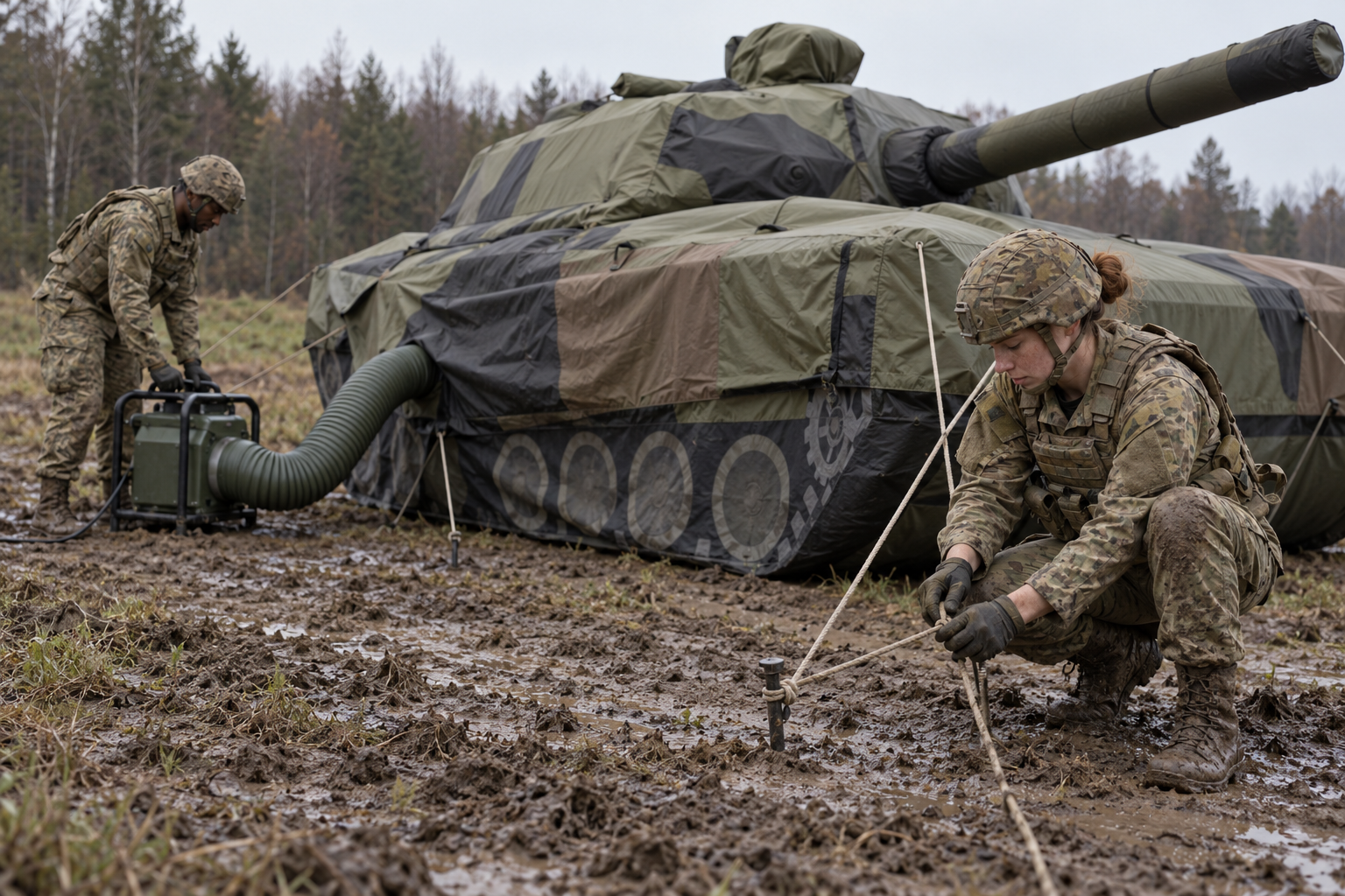 military decoys